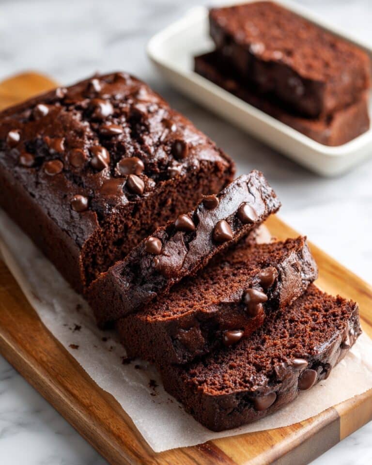 Hot Fudge Brownie Bread Recipe