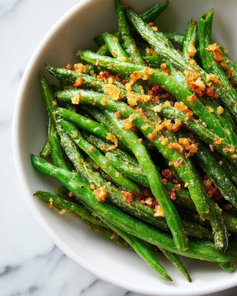Parmesan Roasted Green Beans Recipe
