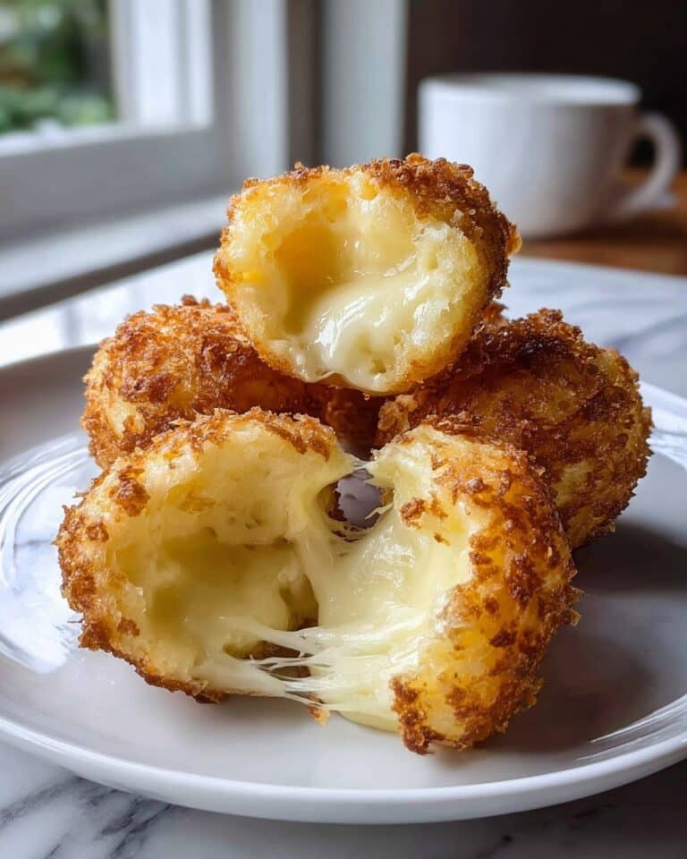 Crispy Mashed Potato Cheese Puffs Recipe