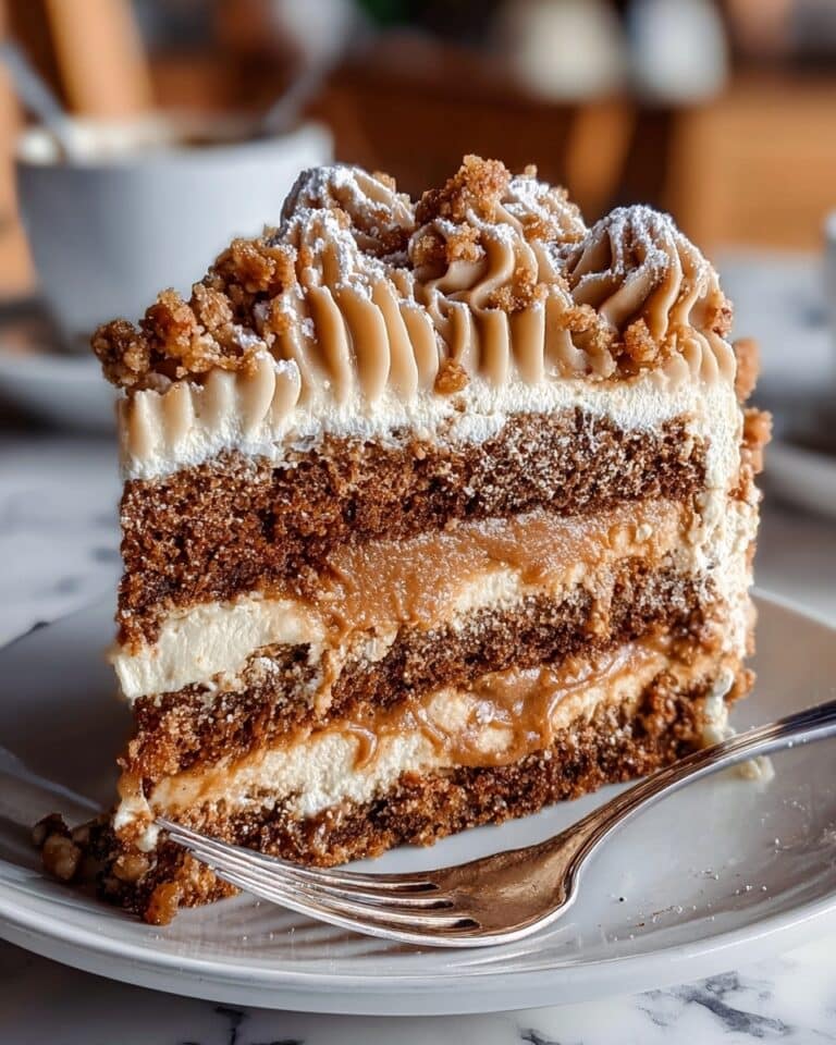 Gingerbread Cake with Cinnamon Molasses Frosting Recipe