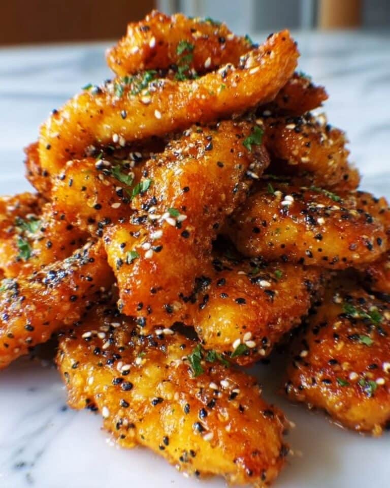 Air Fryer Honey Butter Garlic Chicken Tenders Recipe