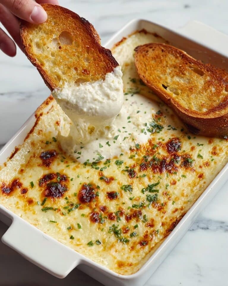 Garlic Bread Dip Recipe