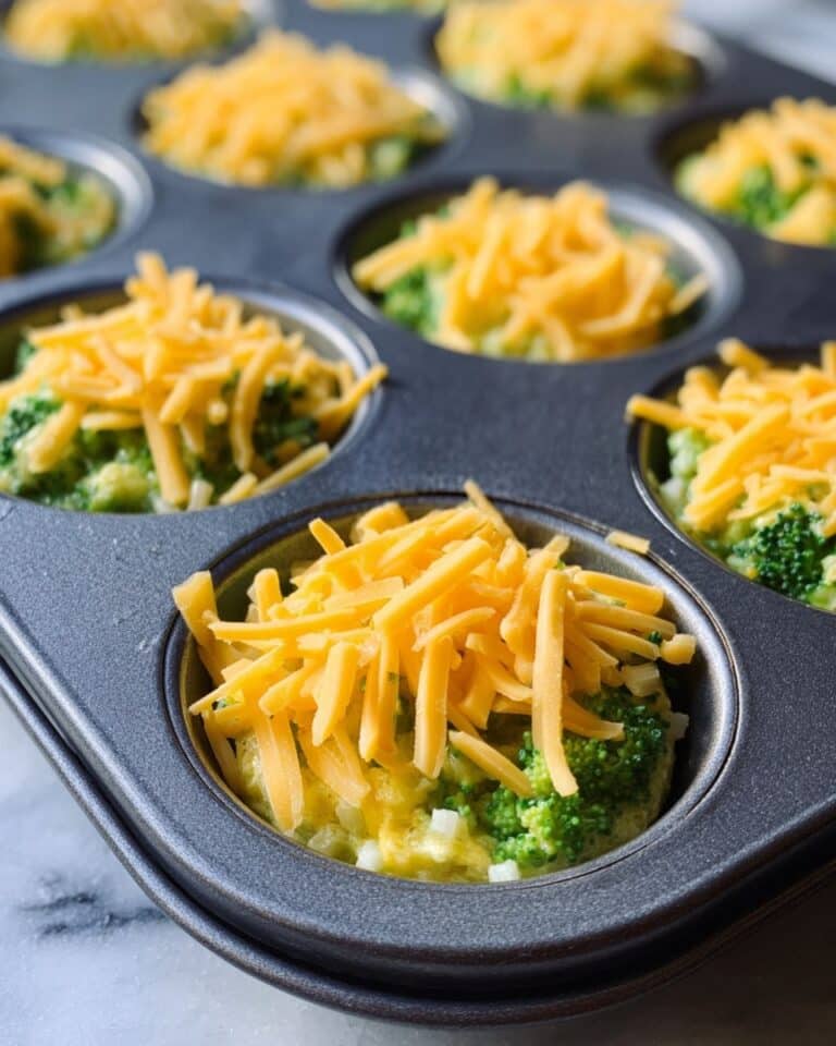 Easy Broccoli Cheese Cups Recipe