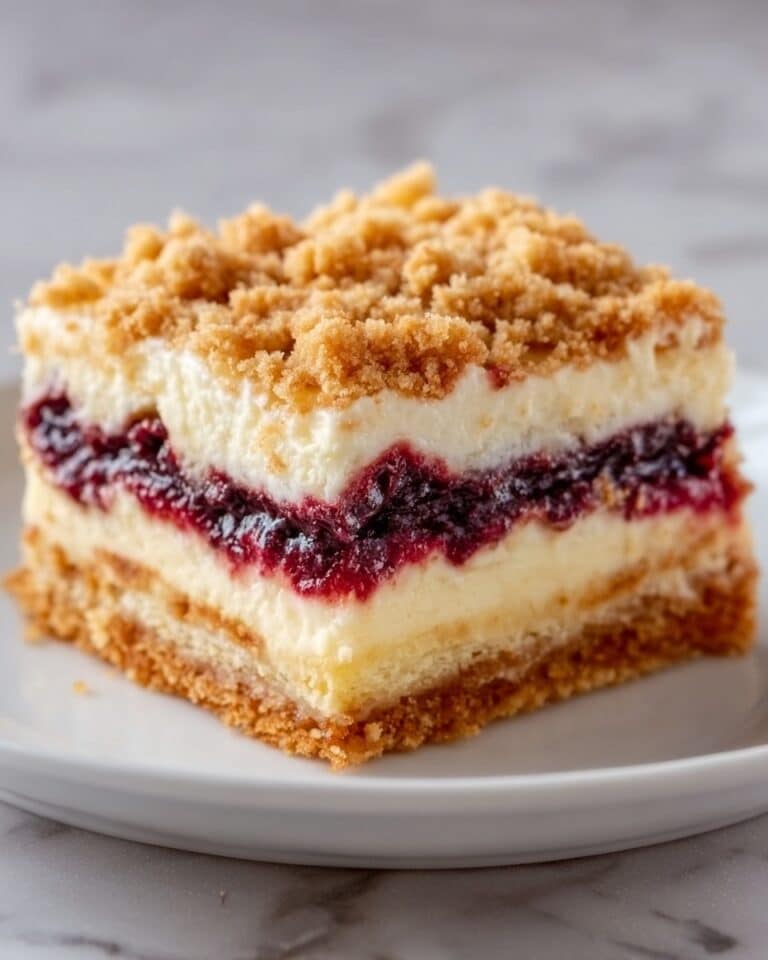 Raspberry Cream Cheese Coffee Cake Recipe