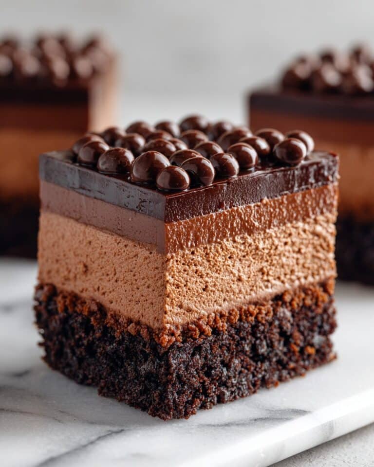 Chocolate Cheesecake Bars Recipe