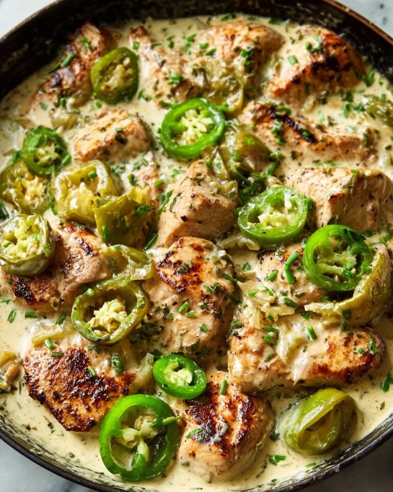Creamy Pepperoncini Chicken Skillet Recipe