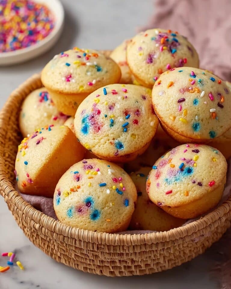 Mini Funfetti Yogurt Muffins Recipe