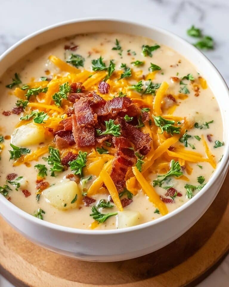 Ultimate Creamy Loaded Baked Potato Soup Recipe