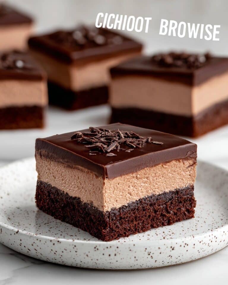 Chocolate Mousse Brownies Recipe