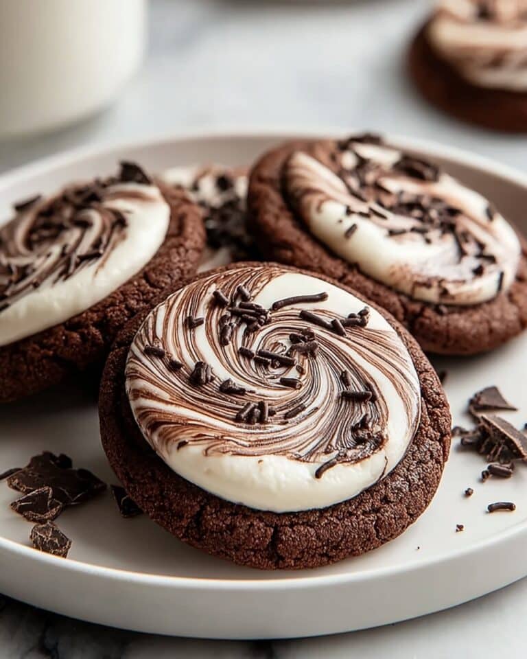 Chocolate Marshmallow Swirl Cookies Recipe