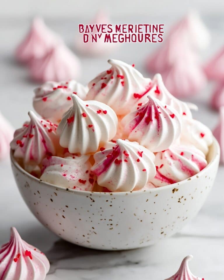 Valentine’s Day Meringue Kisses Recipe