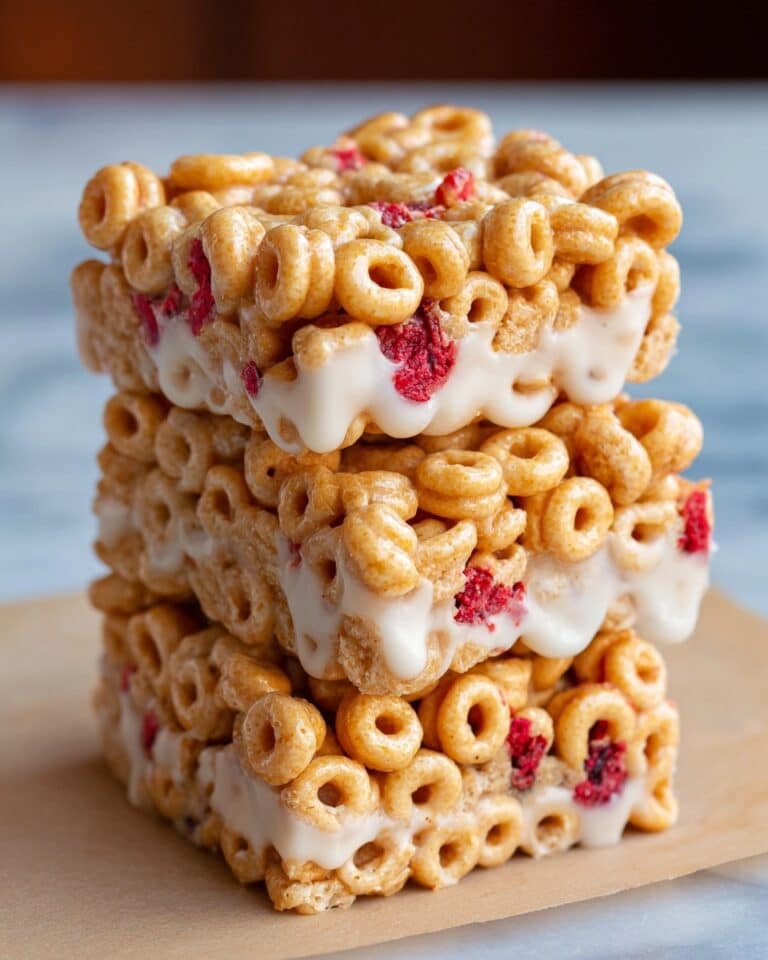 Easy 3 Ingredient Cereal Bars! Recipe