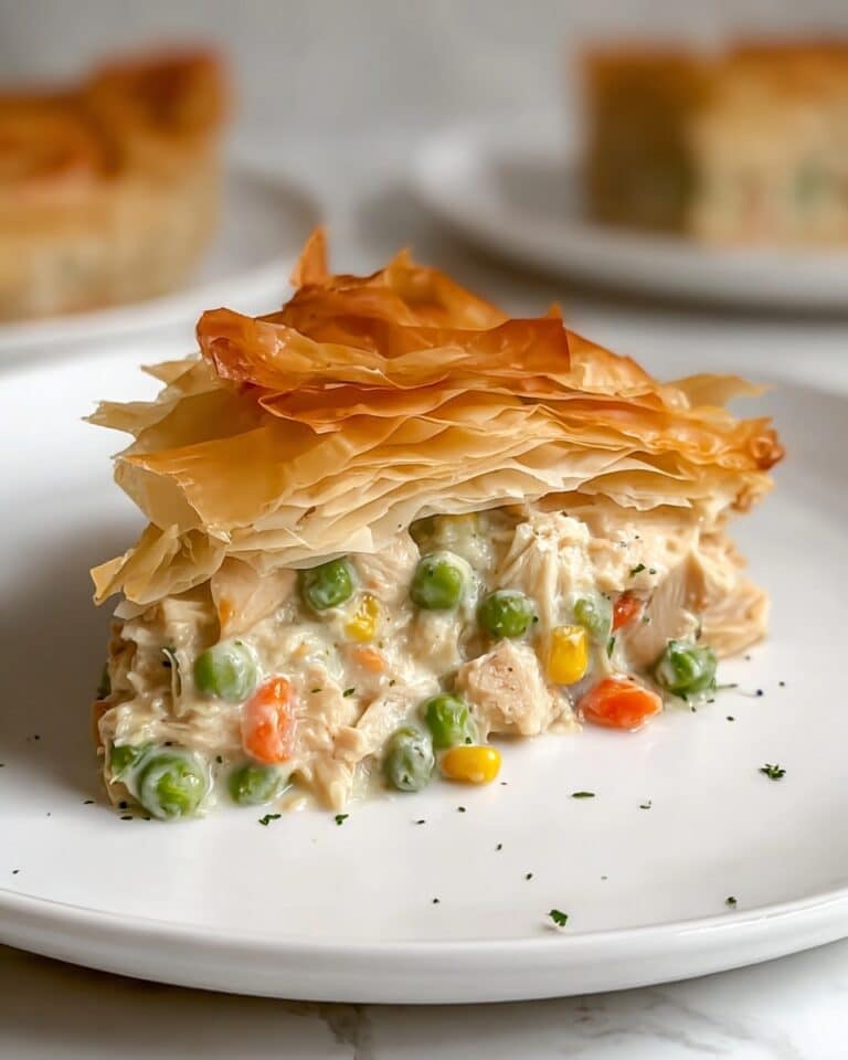 Irresistible High Protein Chicken Pot Pie Recipe