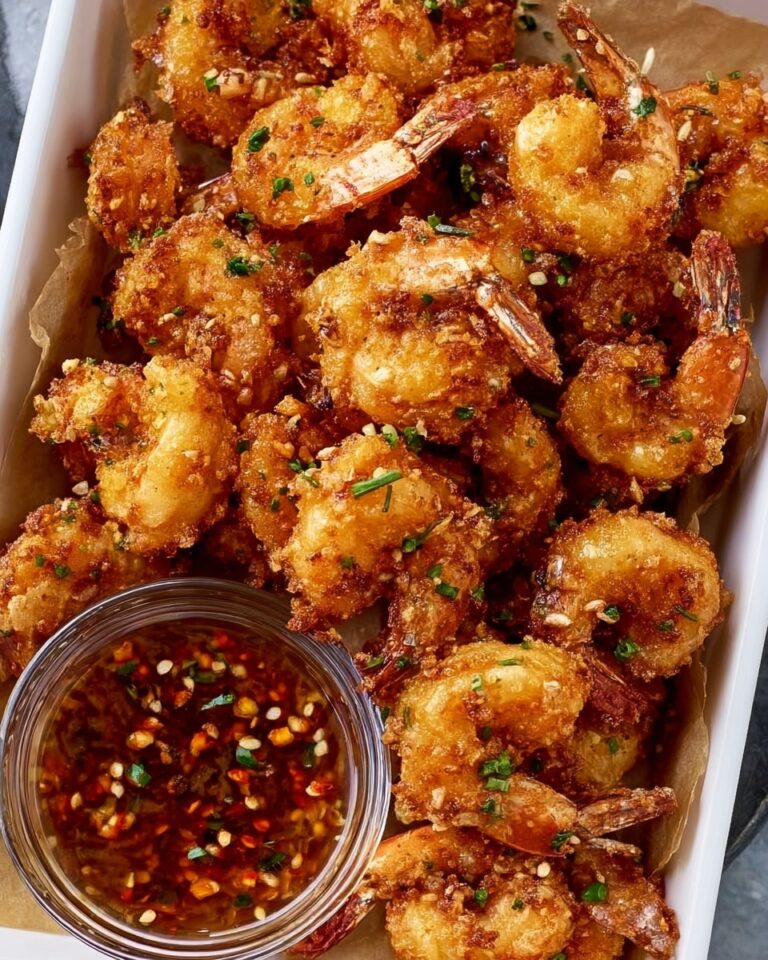 Hot Honey Fried Shrimp Recipe