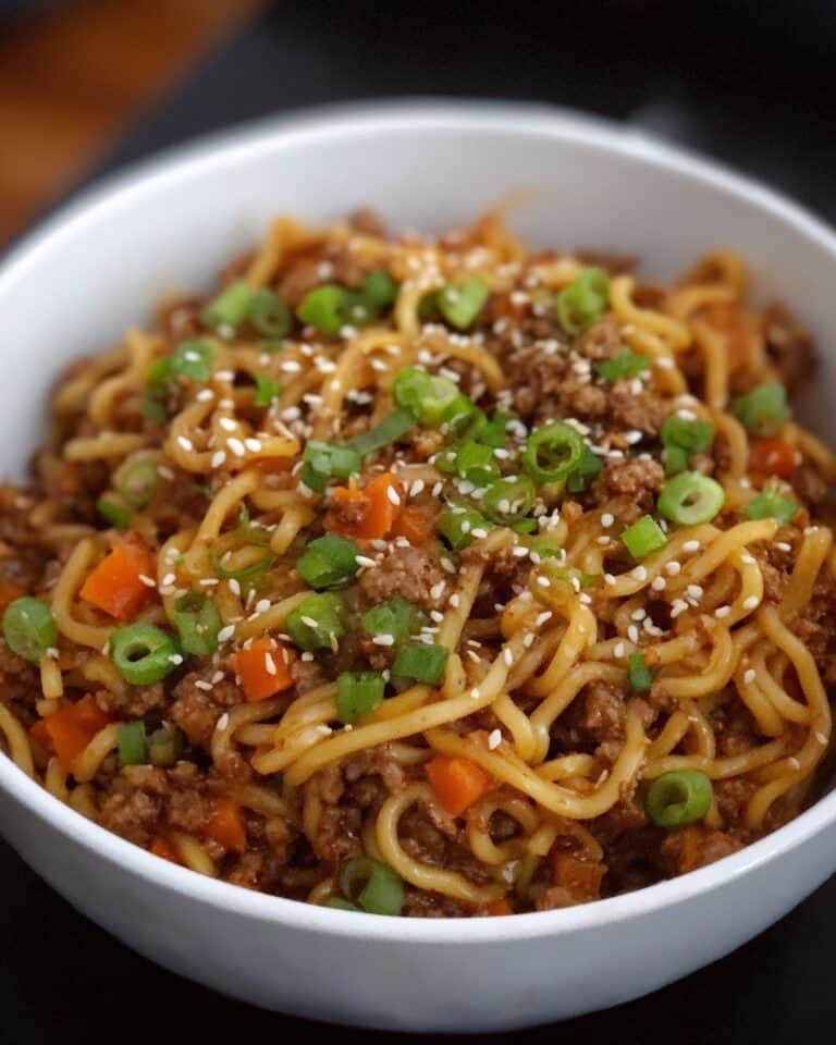 Slow Cooker Beef Ramen Recipe