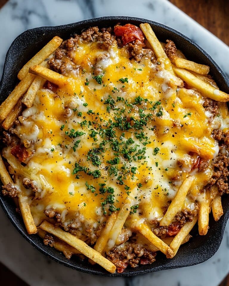 Cheeseburger French Fry Casserole Recipe