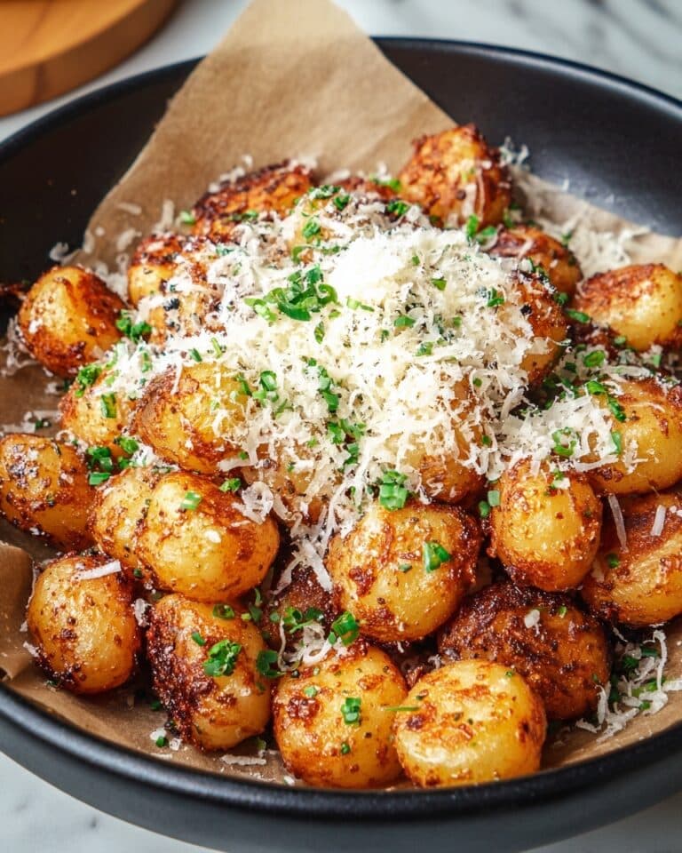 Parmesan Garlic Potato Balls Recipe