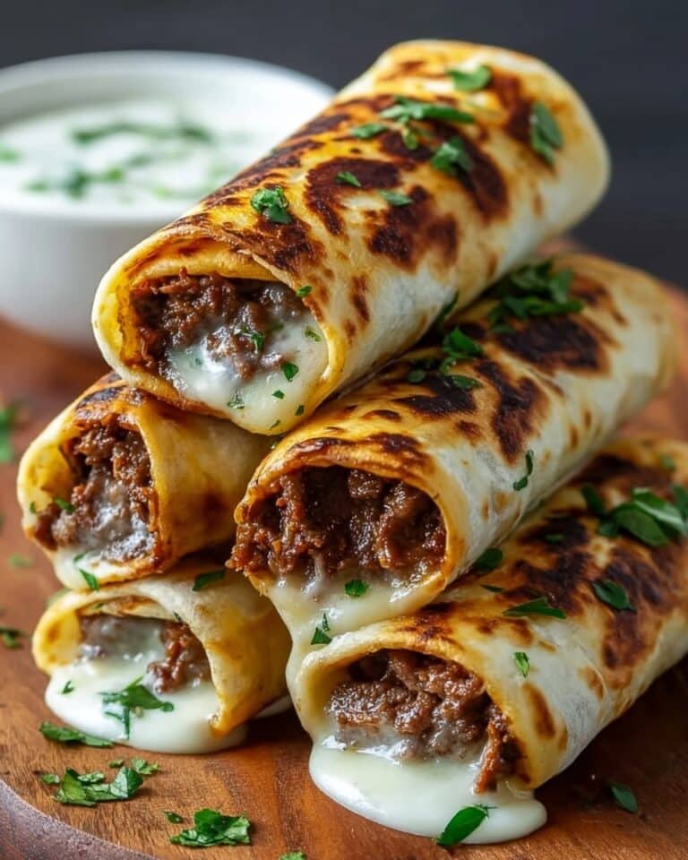 Deliciously Easy French Dip Tortilla Roll Ups in 30 Minutes Recipe
