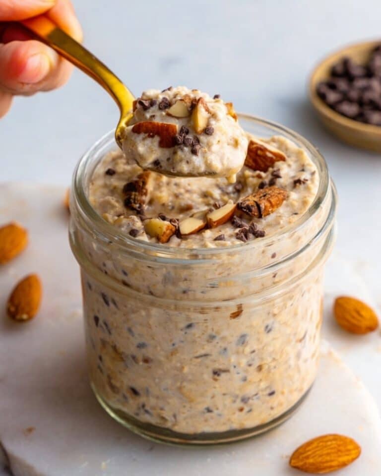 Almond Joy Overnight Oats Recipe