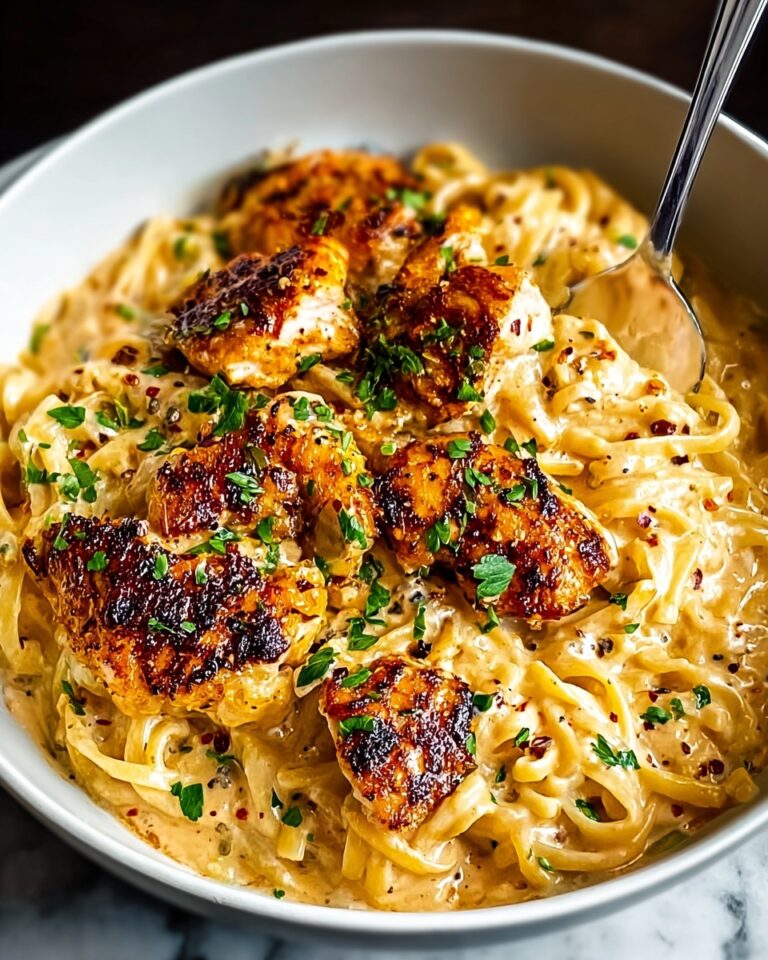 Comforting One-Pot Cajun Chicken Alfredo Orzo Recipe