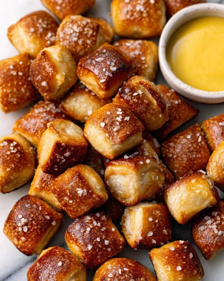 Sourdough Discard Pretzel Bites Recipe