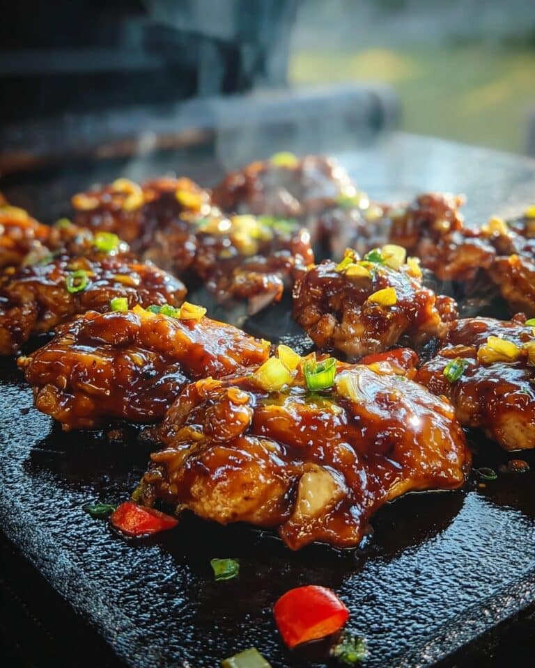 Blackstone Bourbon Chicken on the Griddle Recipe