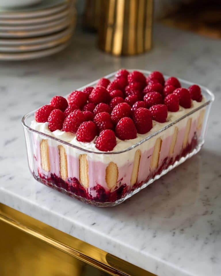 Fresh Raspberry Tiramisu Recipe