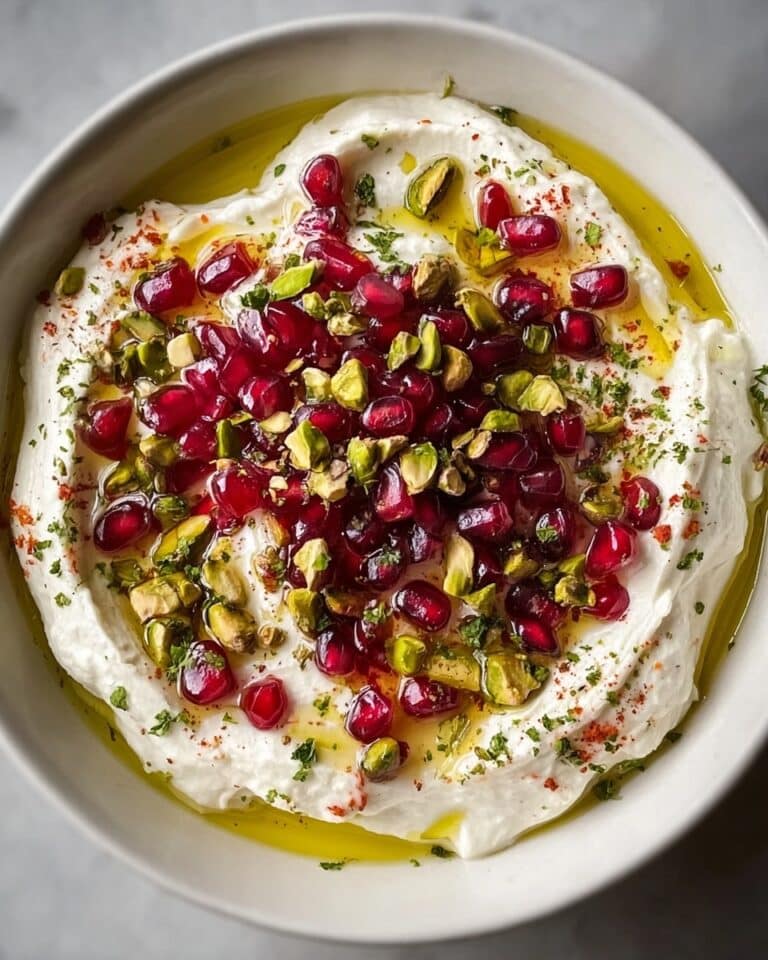 Pomegranate Pistachio Whipped Feta Recipe