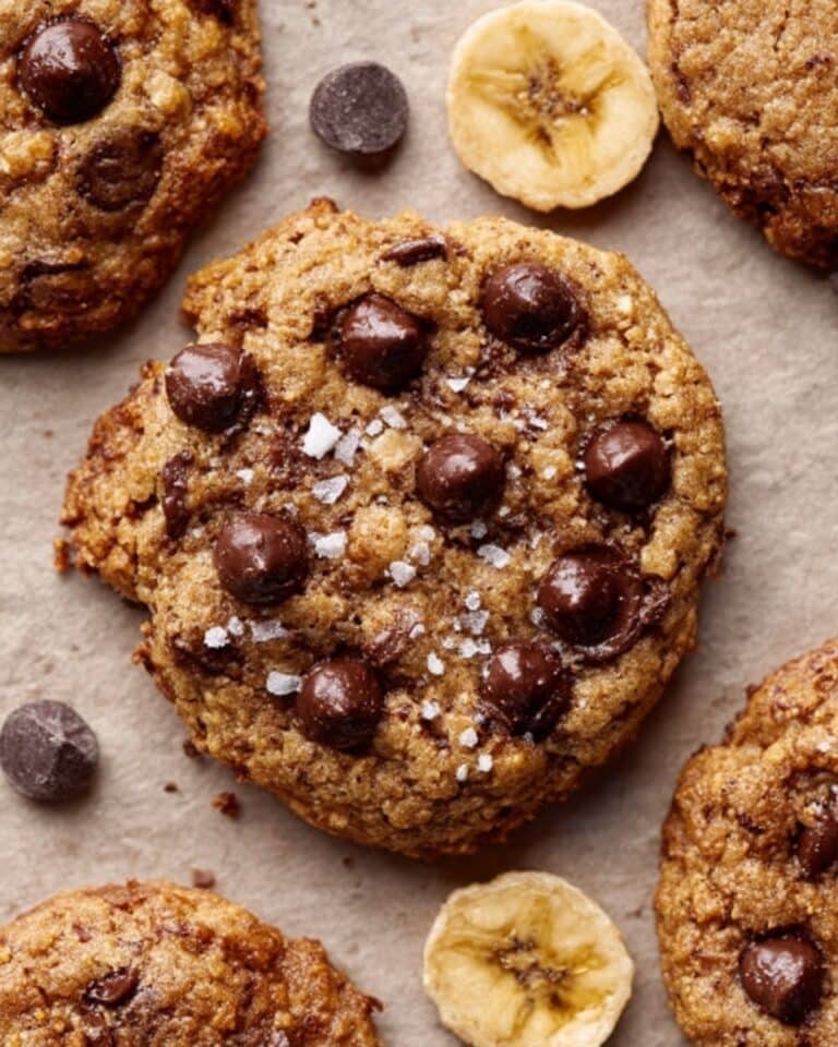Brown Butter Banana Chocolate Chip Cookies Recipe
