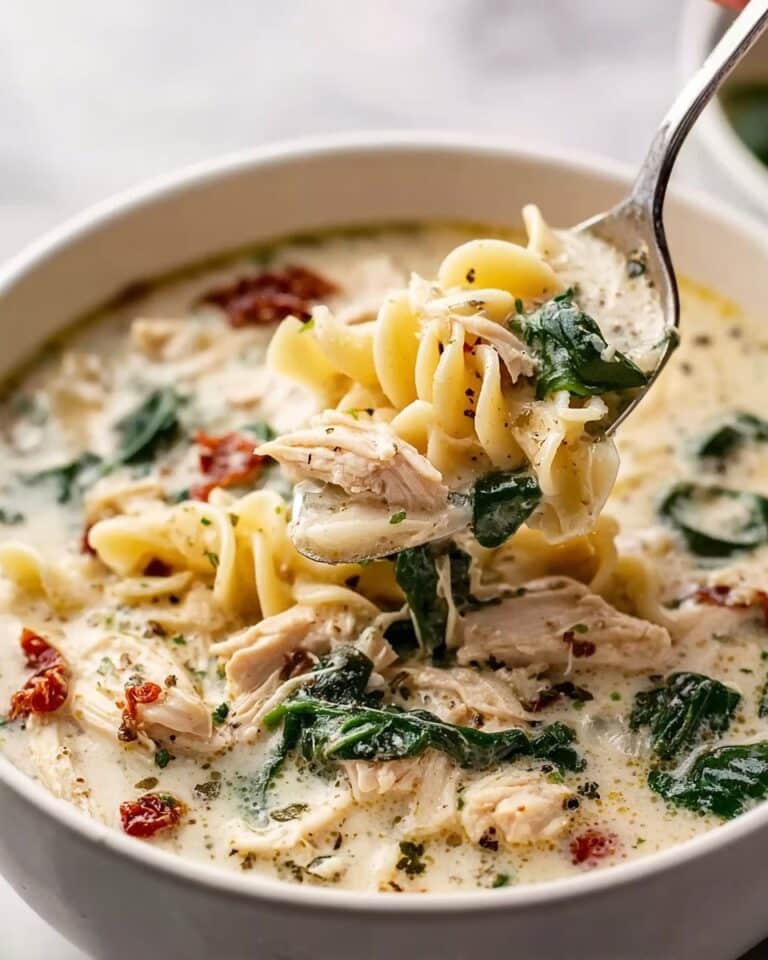 Quick White Lasagna Soup Recipe